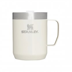 Kubek termiczny z pokrywką STANLEY The Stay-Hot Camp Mug 0,23 L Cream Gloss – Niezawodny Towarzysz