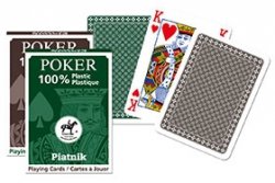 Karty Plastik Poker poj. talie
