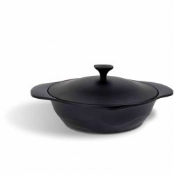 Moneta Rondel niski z pokrywką 26 cm, Lirica, indukc