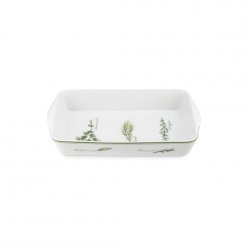 LA PORCELLANA BIANCA COLTIVIA Naczynie Do Zapiekania 32x18x5 Cm Coltivia