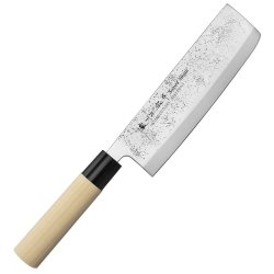 Nóż Nakiri 16 cm Satake Nashiji Natural