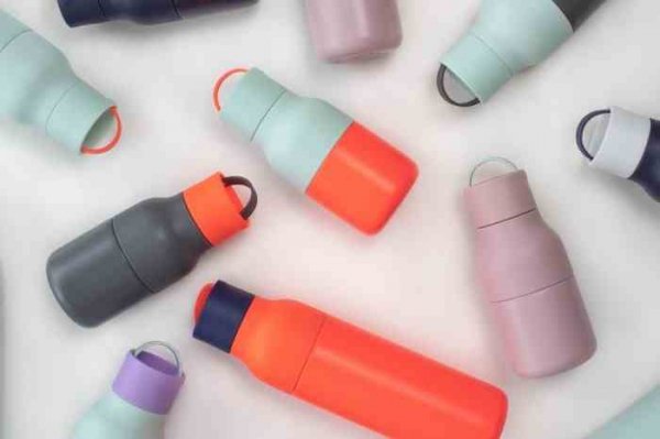 Lund London Butelka S 250ml. mięta/czerwień, Skittle Active