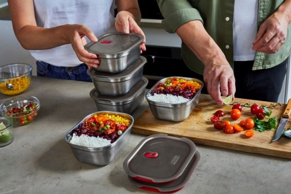 BB-Lunchbox stalowy 0,9l. Multifunction