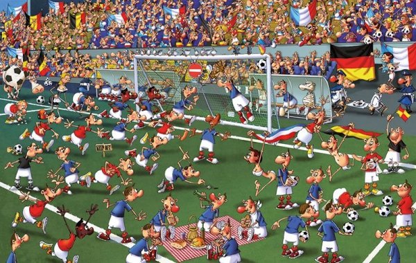 Puzzle Piatnik Piłka Nożna