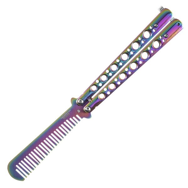 Składany grzebień motylek Joker Comb Hair (JKR702)