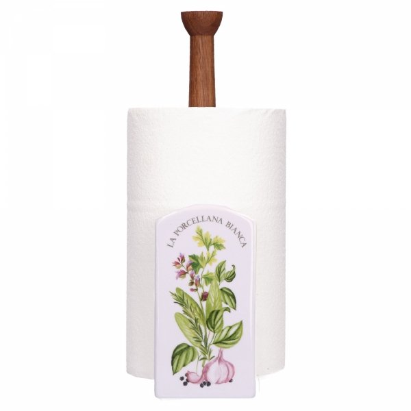 Stojak Na Ręcznik Papierowy 32 Cm Conserva La Porcellana Bianca