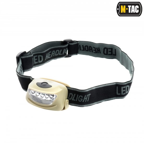 M-Tac Latarka czołowa 4+1 LED 