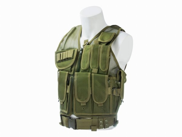 Kamizelka taktyczna MFH USMC oliwkowa