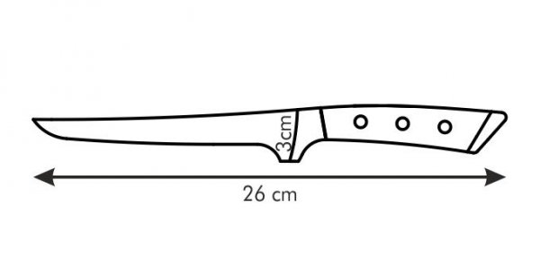 Nóż do odfiletowywania AZZA 13 cm Tescoma