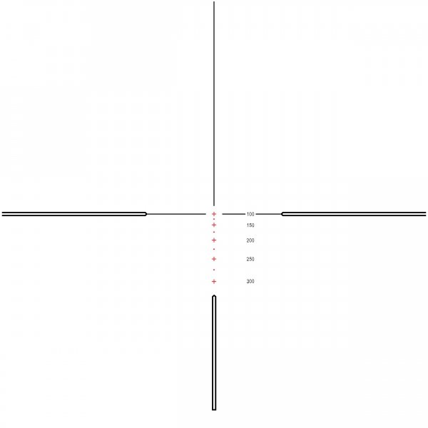 Luneta celownicza Hawke Vantage 1&quot; 4-12x40 AO IR .22 WMR