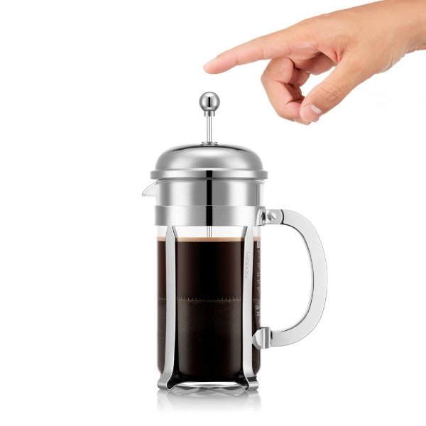 Bodum zaparzacz tłokowy french press Chambord 1L Chrome