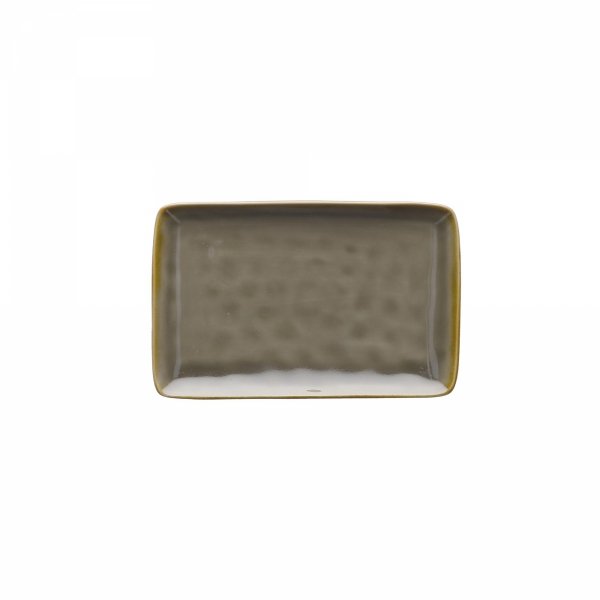 Zestaw 4 Tac Prostokątnych 20x13 Cm Concerto Grigio Tortora Rose&Tulipani