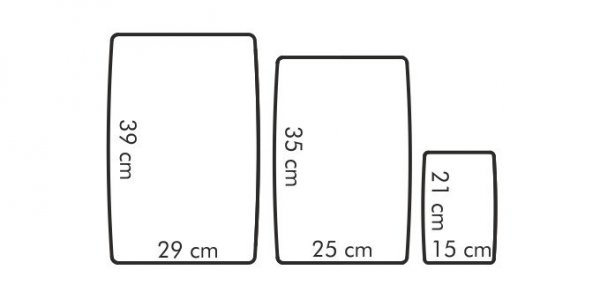 Deska do krojenia elastyczna PRESTO kpl 3 szt Tescoma