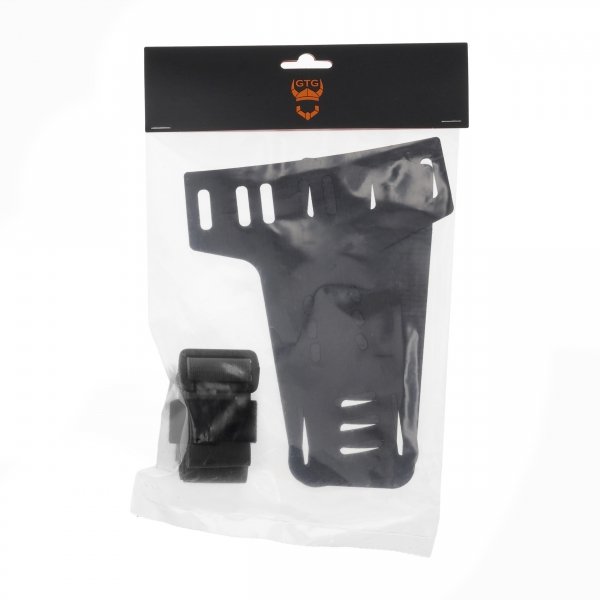 Obniżony montaż kabury Ginger's Tactical Gear do pasa GTG Viper Black
