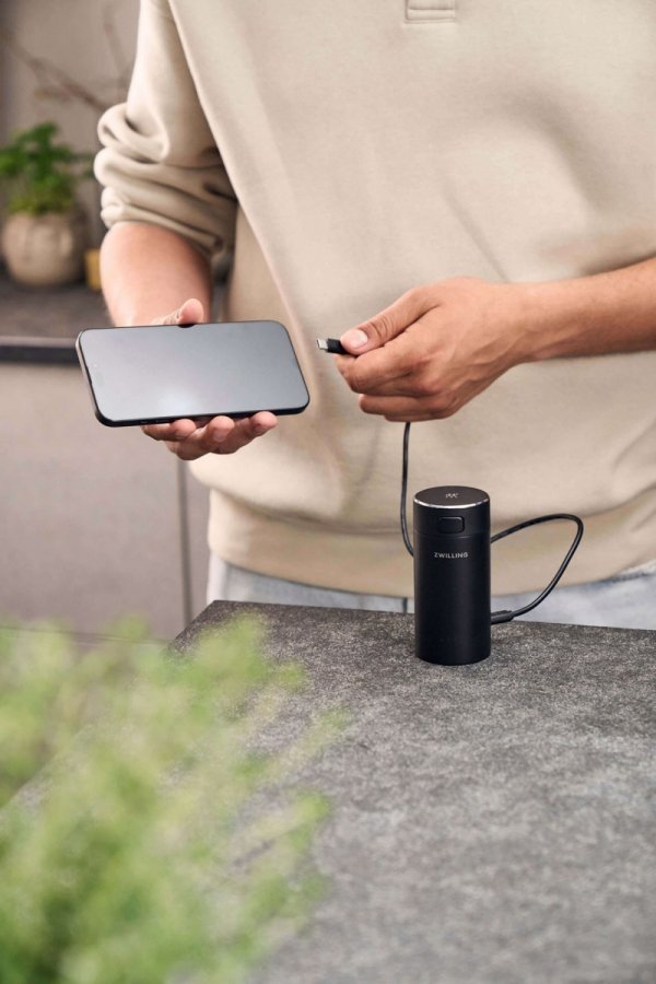ZWILLING XTEND Kompaktowa ładowarka Z Funkcją Powerbank Czarny XTEND
