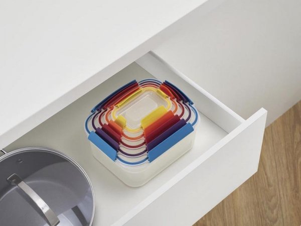 Joseph Joseph  Zestaw 5 pojemników, Nest Lock