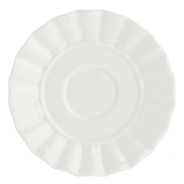LA PORCELLANA BIANCA DUCALE Zestaw 6 filiżanek do kawy ze spodkiem 80 ml