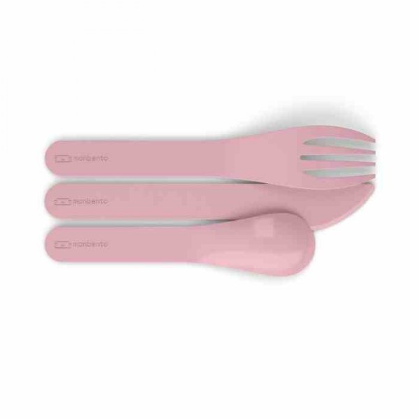 Monbento Sztućce podróżne Pocket Color, Pink Blush