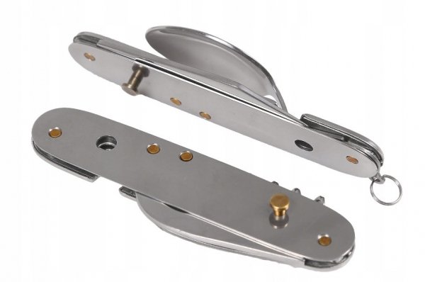 Scyzoryk Niezbędnik 6w1 + Pokrowiec Oliv Mil-tec
