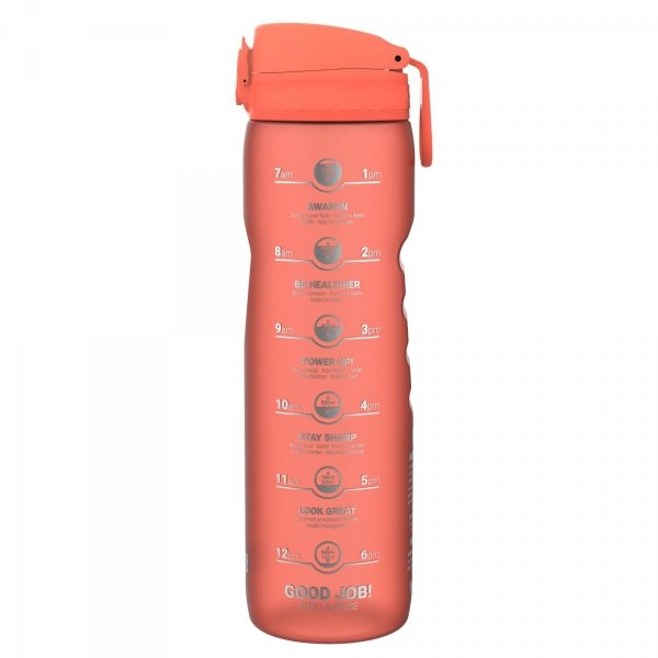 Butelka ION8 BPA Free I8RF1000PCMOT Coral Motivator.