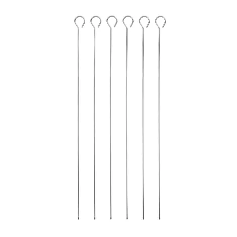 MasterClass szpikulce do szaszłyków ze stali nierdzewnej 6 szt 40 cm