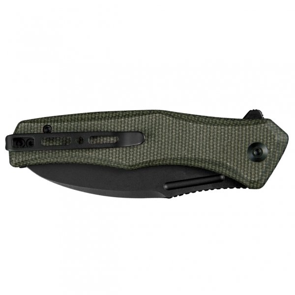 Nóż składany Sencut Watauga S21011-2 dark green micarta