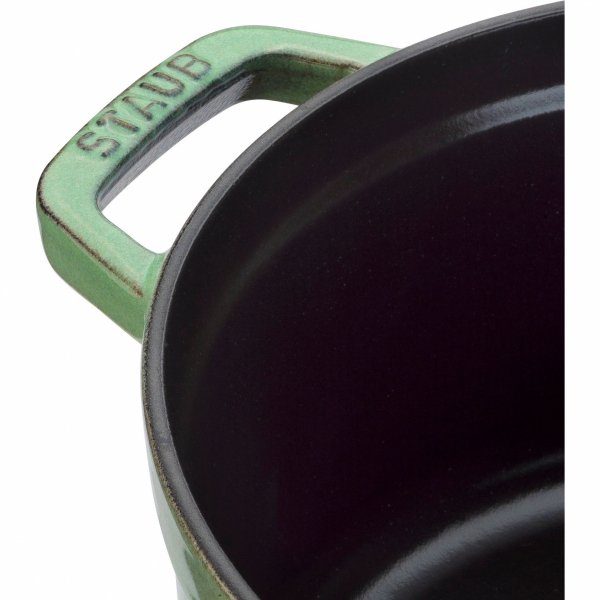 Garnek żeliwny Okrągły 5.2l Miętowy La Cocotte Staub