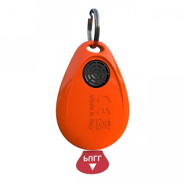 Ultradźwiękowy odstraszacz na pchły i kleszcze Inmoless Pet dla zwierząt domowych pomarańczowy