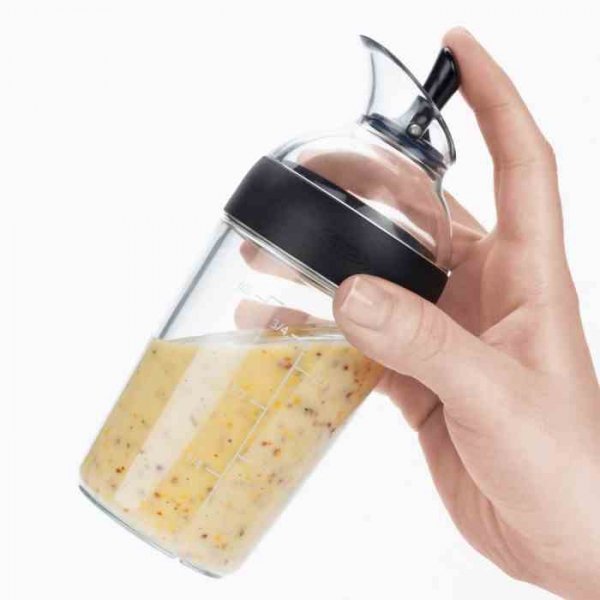 Oxo-shaker do Dressingu 236ml. Czarny, Good Grips