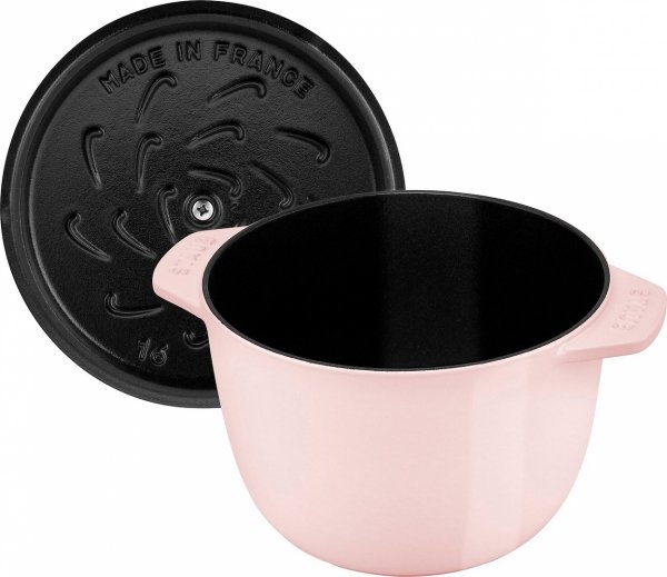 Staub La Cocotte Mały Garnek Okrągły 1.75 Ltr, Różowy La Cocotte