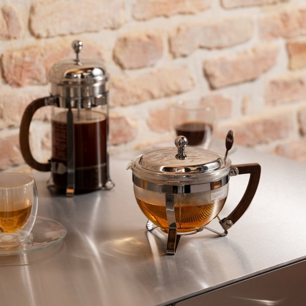 Bodum dzbanek do herbaty Chambord 1L drewniana rączka