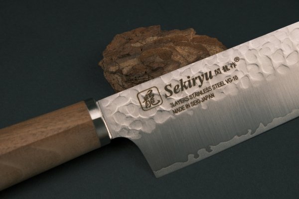 Nóż Sekiryu KASHI Santoku 165 mm [SR-VGH100W]