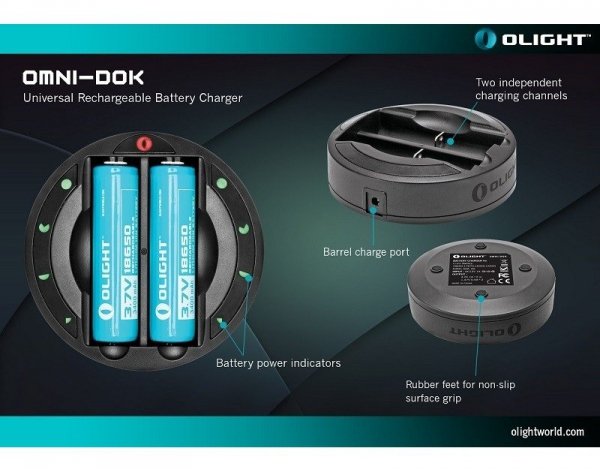 Ładowarka Olight Omni-Dok uniwersalna (OMNI-DOK)