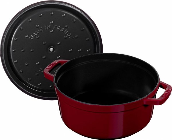 STAUB LA COCOTTE Garnek żeliwny Okrągły 6.7 Ltr, Kasztanowy La Cocotte