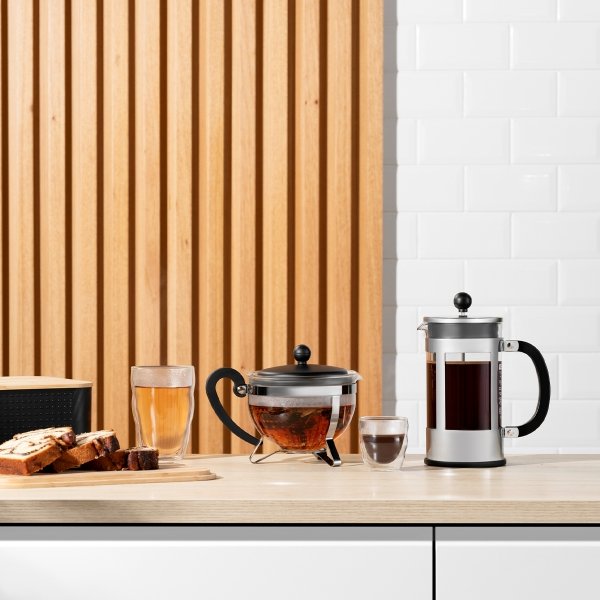 Bodum zaparzacz tłokowy french press Kenya 1L Chrome