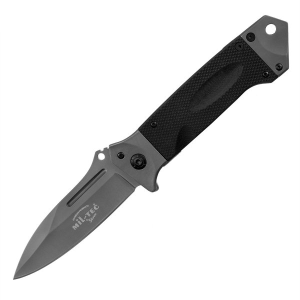 Nóż składany Mil-Tec DA35 - Black (15344502)