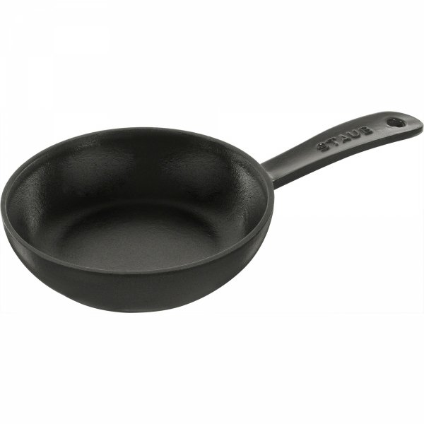Patelnia żeliwna 16 Cm Czarna Staub