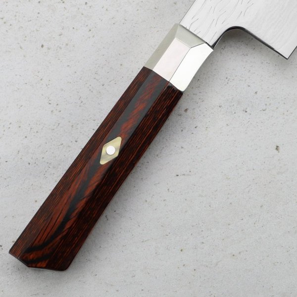 Mcusta Zanmai VG-10 Supreme Ripple Nóż Nakiri 16,5cm