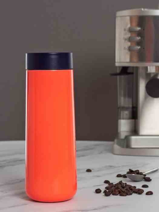 Lund London Kubek podróżny 350ml koral/indygo, Travel