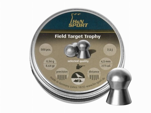 Śrut diabolo H&amp;N Field Target Trophy 4,50 mm 500 szt.