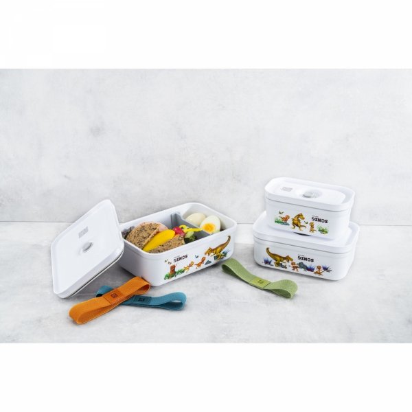 Lunch Box Plastikowy Dinos 0.85l Fresh & Save Zwilling