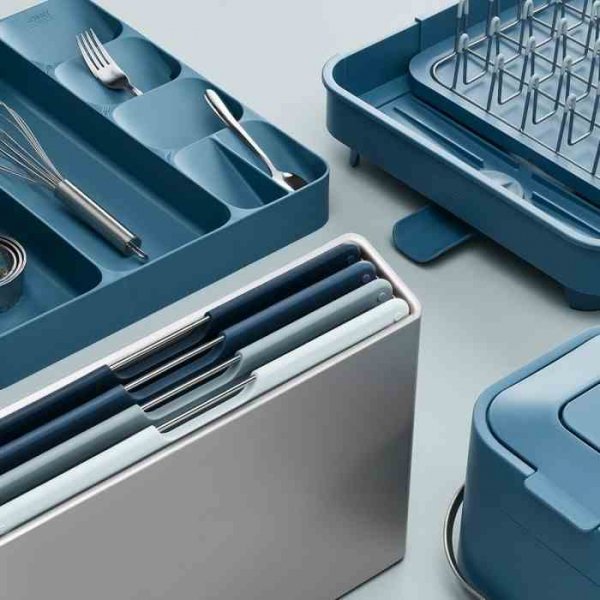 JJ - Zestaw 4 desek do krojenia L Folio™ Steel Sky