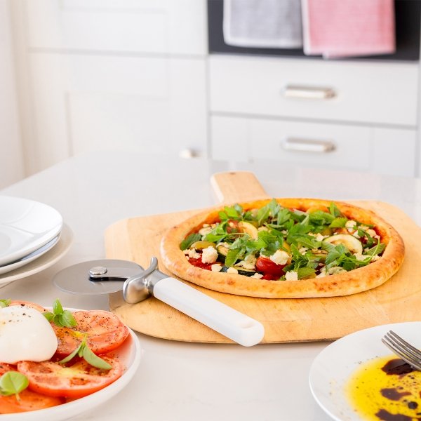 KitchenAid radełko do pizzy Porcelain White