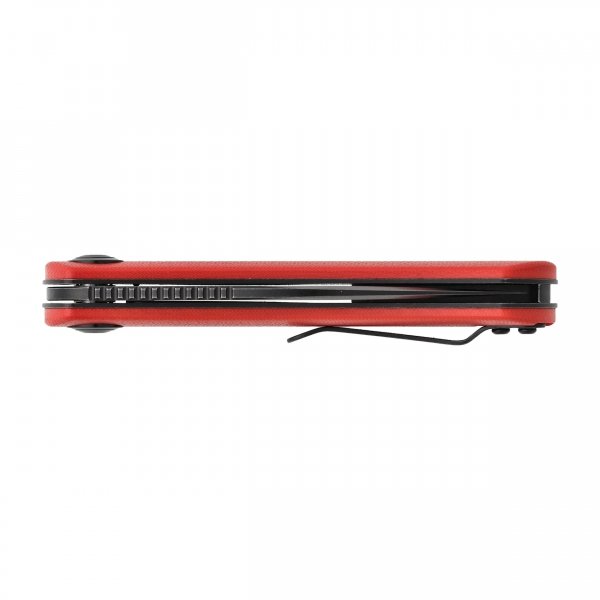 Nóż składany Trollsky Knives Mandu czerwony G10