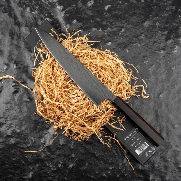 Tojiro Sakuya Black VG-10 Damascus Nóż Szefa kuchni 21 cm