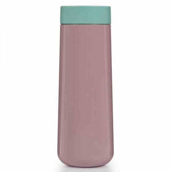 Lund London Kubek podróżny 350ml różowy/mięta, Travel