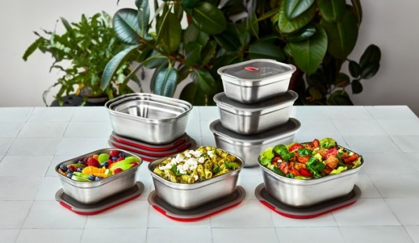 BB-Lunchbox stalowy 0,9l. Multifunction