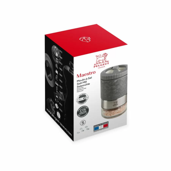 Zestaw młynek do soli + przyprawy, 11 cm, Maestro