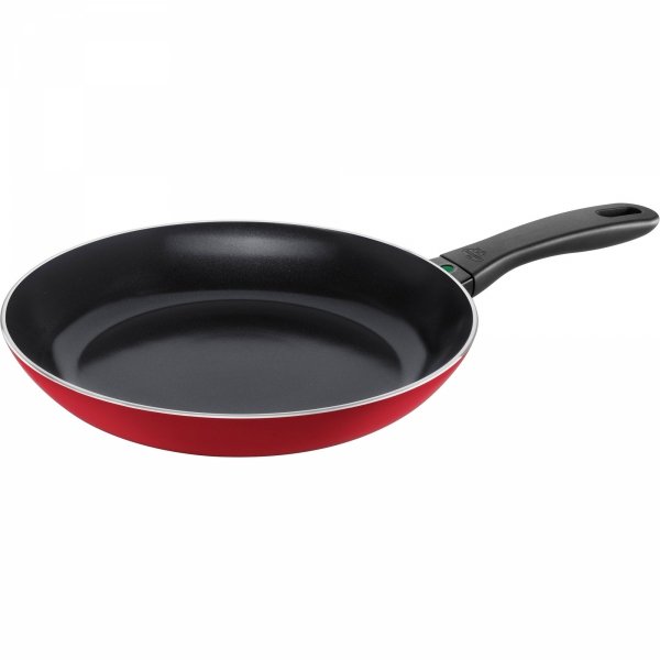 Patelnia Płytka 26 Cm Czerwona Caprera Ballarini