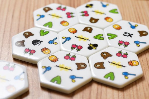 Karty Honeycombs Plastry Miodu - Gra Logiczna dla 1-8 Graczy